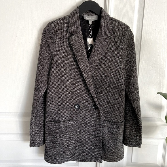 🆕 Anthropologie Daniel Rainn Cambridge Knit Blazer - Picture 2 of 16